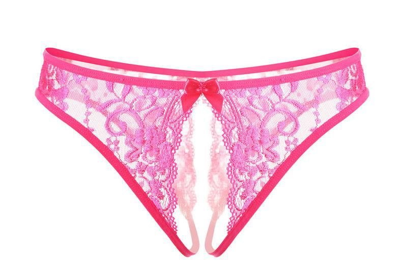 Kadın İç Giyim Seksi Dantel Açık Kasık Seksi Külot Düşük Bel Güzel Kalçalar Şeffaf Temptation T Pantolon_voghion.com