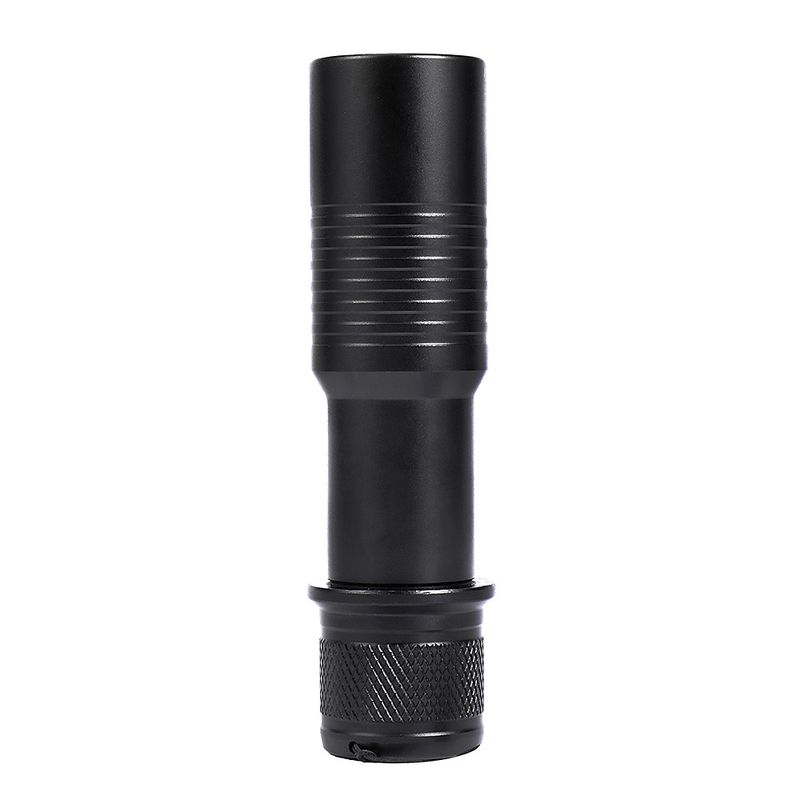 LED Magnetic Control Hand Push Wasserdichte Taschenlampe Wiederaufladbare Outdoor Notfall Aluminium Legierung Tauchen Taschenlampe_voghion.com