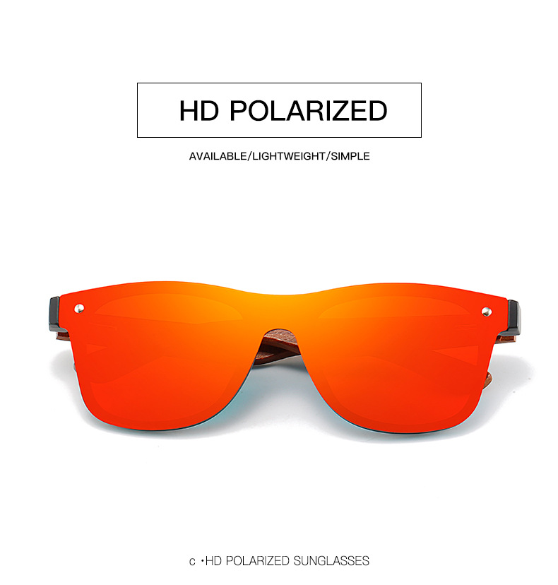 Nuovi occhiali da sole in legno con molla polarizzata integrata XY357 Meter inchiodato piede in bambù_voghion.com