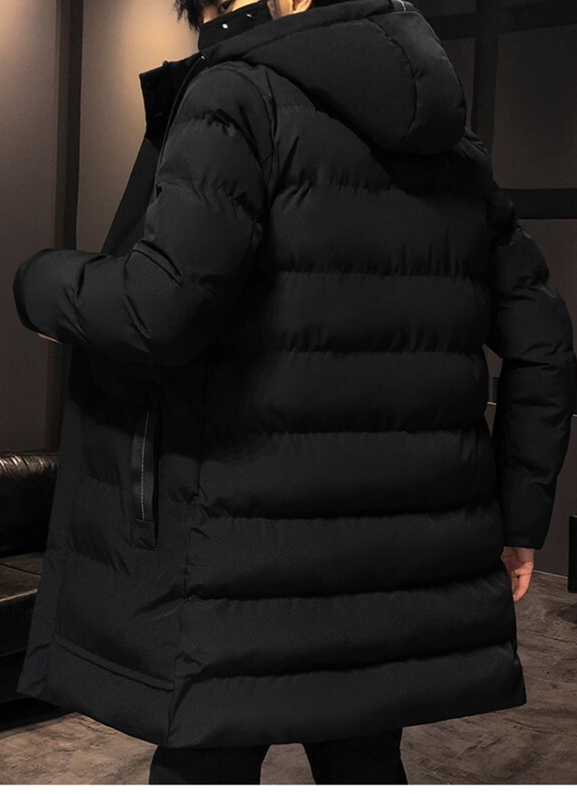 Men's Clothing Cotton-padded Men's Winter Long Coat Fashion_voghion.com