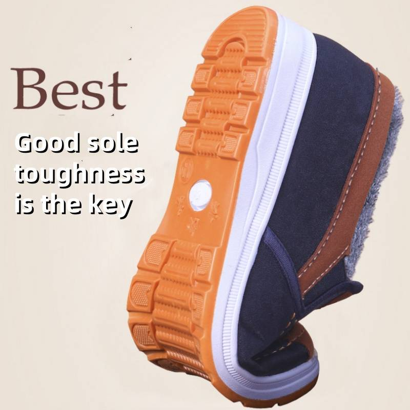 Winter-Baumwollschuhe für Herren, beliebte alte Peking-Baumwollschuhe für Herren, warm für ältere Menschen, verdickt und samtig_voghion.com
