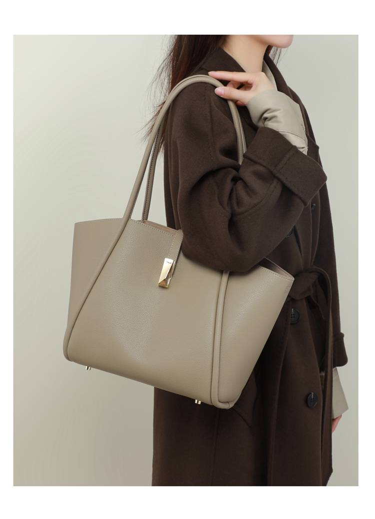 Bolso de mano VINEY 2025, nuevo bolso de mujer, bolso de hombro para ir al trabajo, gran capacidad, bolso de cuero de alta gama para madres._voghion.com