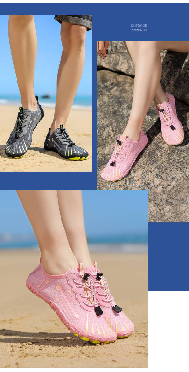 Unisex Quick-Dry Water Shoes – Lightweight & Breathable For Swimming, Beach, Yoga & Outdoor Adventures | Non-Slip Sole | Multiple Colors & Sizes_voghion.com