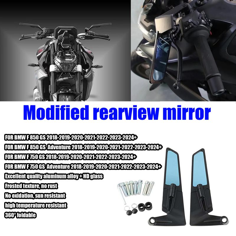 FÖR F850GS/Adventure F750GS/Adventure Motorcykelspegel Vindvinge sida Backspegel tillbehör_voghion.com