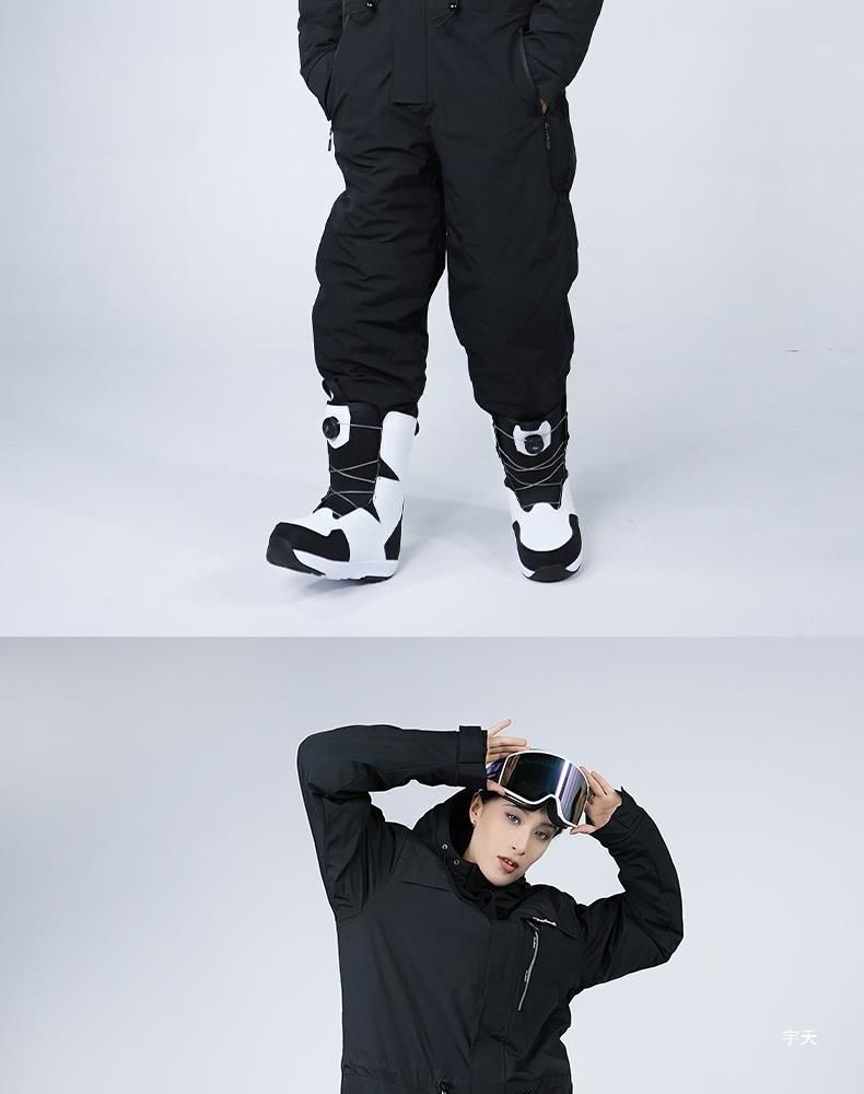 Conjunto de esquí unisex de una pieza para exteriores, resistente al frío, impermeable, resistente al viento, grueso y cálido, para ciclismo y pesca en invierno._voghion.com