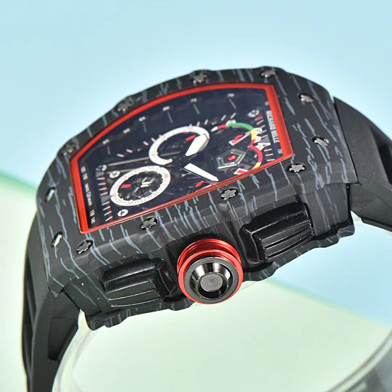 2023 Hochwertige Herren-Business-Quarzuhr im Barrel-Stil, Trend, Holzmaserung, Kalender, Freizeituhr_voghion.com