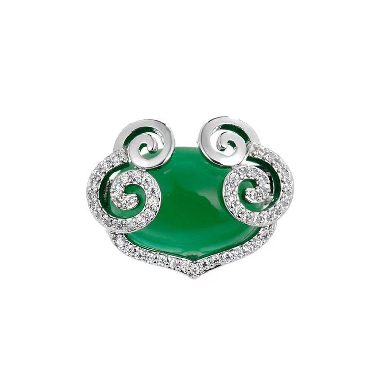 Guochao Guofeng Xiangyun Ruyi Brosche High-End-Sicherheits-Anti-Licht-Brosche Anzug Pullover Pin Zubehör_voghion.com