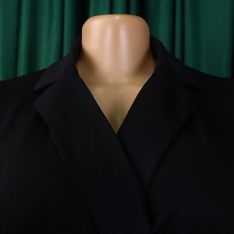 Dameskleding Zomer Mouwloos Pak Kraag Temperament Elegant Mode Effen Kleur Afrikaans Grote Maat Jumpsuit_voghion.com