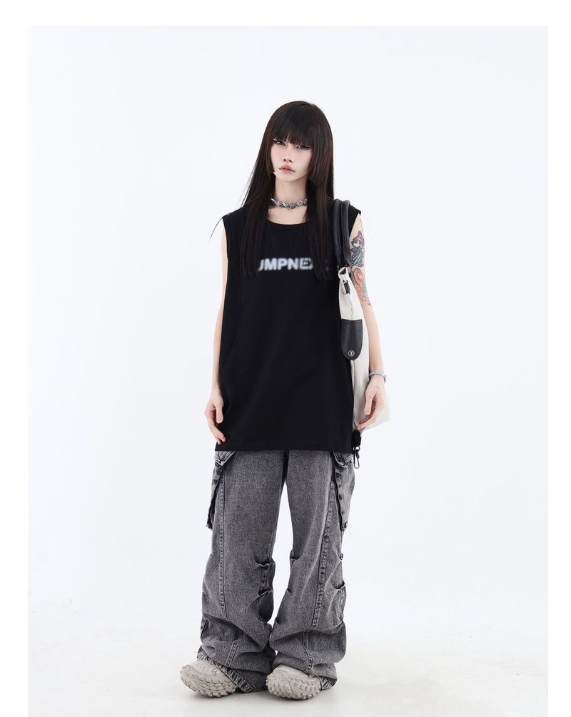 Bitte beachten Sie die Größentabelle! Please refer to the size chart in the picture Design sense: High street American workwear for men in spring_voghion.com