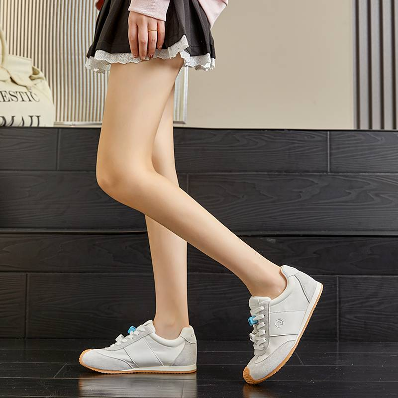 MingLiu Forrest Gump Schuhe 2025 Frühjahr/Sommer Neue Stil Crooked Head Sport Retro Virtue Training Schuhe Casual Vielseitige Weiße Schuhe_voghion.com