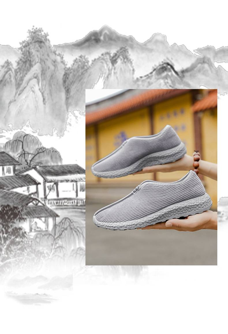 New Monk Shoes For Summer 2025, Monk Shoes With Fly-knit Fabric, Breathable Soft Sole, Casual Zen-inspired Shoes For Men, Zen Style_voghion.com