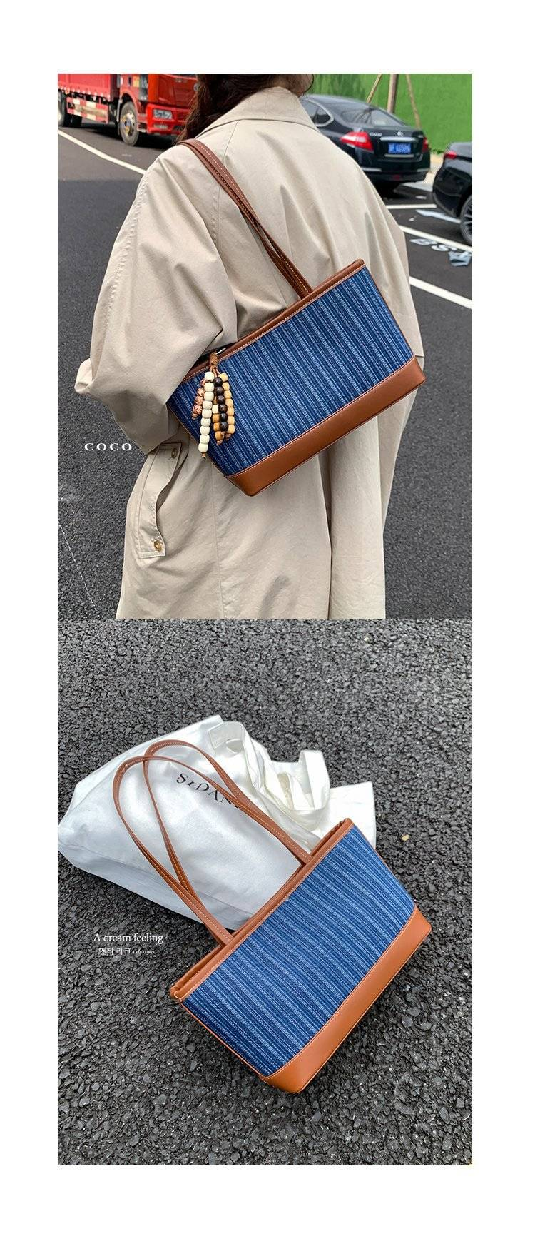 2025 Neue Stil Vielseitige Unter-die-arm Tasche, Pendler Einzelnen-schulter Tasche, Handtasche, Sommer Neue Stil Totte frauen Tasche_voghion.com