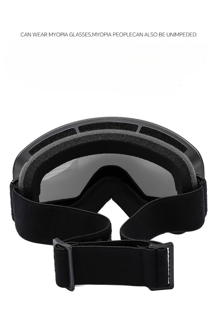 Doppelschichtige Anti-Beschlag-Zylinder-Skibrille und Brille für Outdoor-Sportarten mit Myopie, hochauflösende, winddichte Schutzbrille_voghion.com