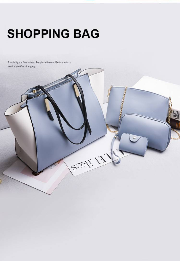 Sacs pour femmes, ensemble mère-fille 3 pièces, sac bandoulière imprimé motif os, grand sac à main_voghion.com