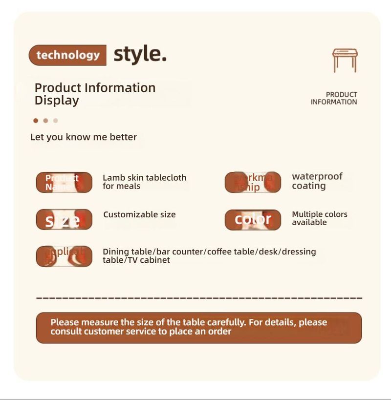 Tovaglia in similpelle di alta qualità, impermeabile e antipiega, rettangolare, per sala da pranzo, caffè e ufficio (stile moderno e minimalista)_voghion.com