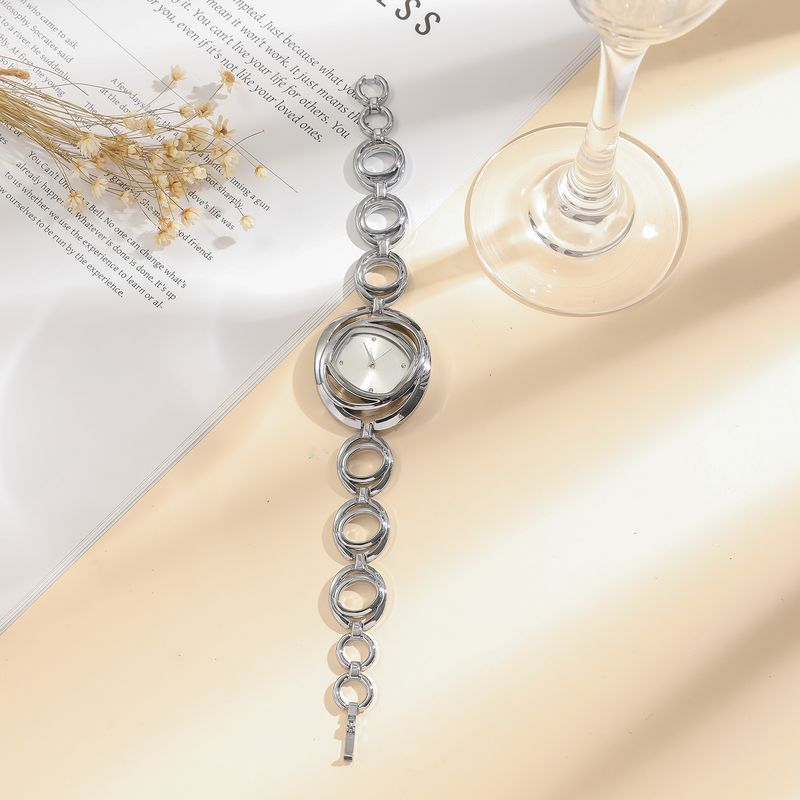 Orologio da donna al quarzo con cinturino in stile Hollow Ins, di alta gamma, versatile e dall'aspetto raffinato_voghion.com