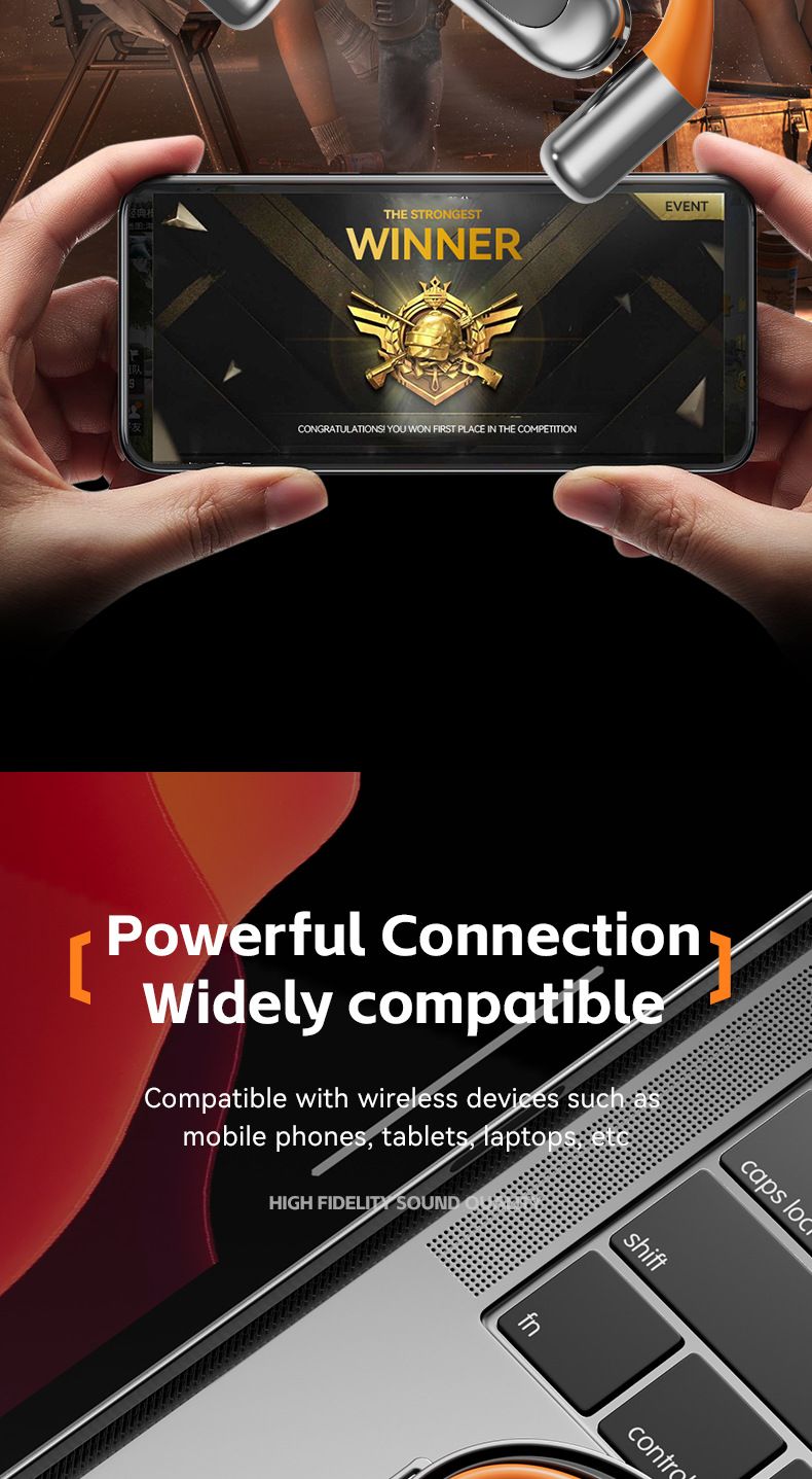 Rui Ge 2025 Nouveaux écouteurs Bluetooth sans fil de bonne qualité sonore supra-auriculaires confortables pour un port prolongé, non intra-auriculaires, pour le sport_voghion.com
