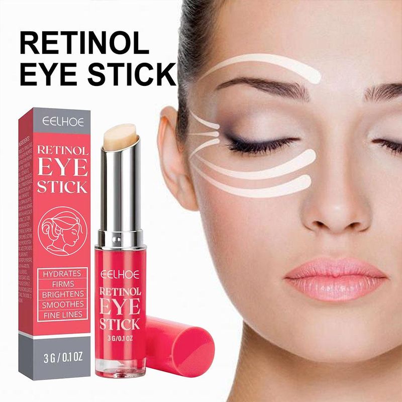 Retinol Cream Lightening Dark Circles Firming Skin Instant Eye Repair Serum Stick for women Women Eyes Care_voghion.com