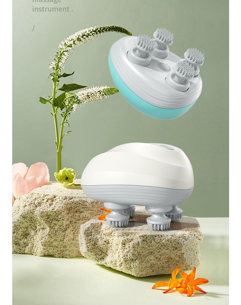Mini Handheld Multifunctional Head Multi-Point Stimulation Smart Body Kneading Massager Factory Direct_voghion.com