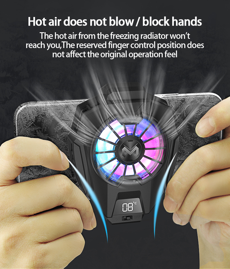 DL05 DL06 FL05 Handy Kühler Lüfter Kühler Für PUBG Telefon Kühler System Kühlen Kühlkörper Für Handys Tablets_voghion.com