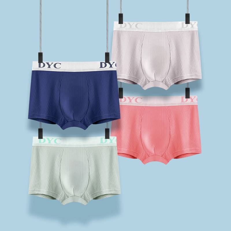 4 STK højkvalitets boxershorts til mænd sommer L-3XL_voghion.com