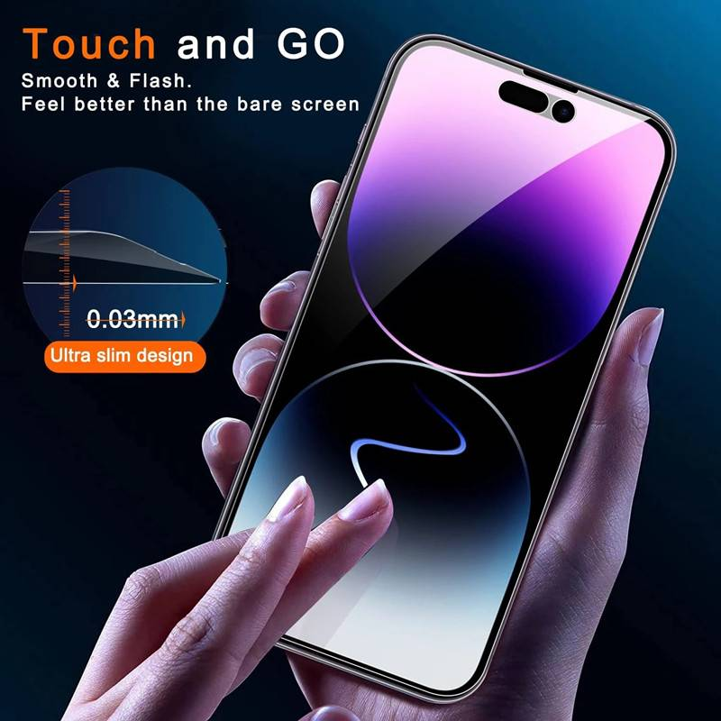 5 kosov zaščitnih zaščitnih zaslonov za iPhone 12 13 14 15 16 Pro Max 16Plus 13Mini 7 8 Plus SE2 SE3 Anti-spy Kaljeno steklo za IPhone 11 Pro XS MAX XR X_voghion.com