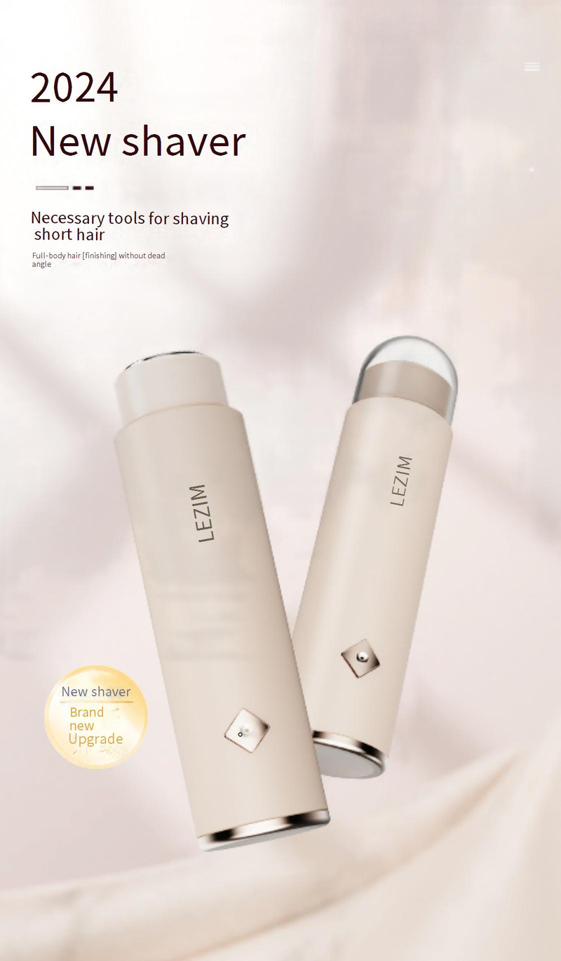 Epilator pentru femei, aparat de ras privat, dispozitiv de îndepărtare a părului privat, instrument de tuns pentru părul pubian, aparat de ras electric cu cap dublu pentru bărbați_voghion.com