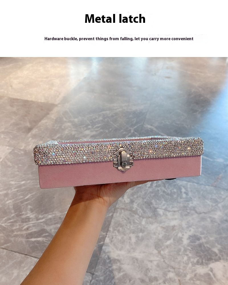 Organizador de joyas de lujo: elegante estuche de papel para anillos, collares y pendientes (resistente al polvo y con estilo)_voghion.com