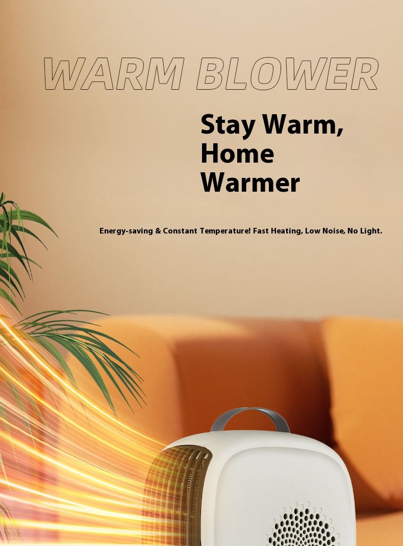 1800W PTC Ceramic Space Heater With 90° Oscillation, Overheat & Tip-Over Protection, 2 Speed Settings For Home Office (Up To 20㎡)_voghion.com