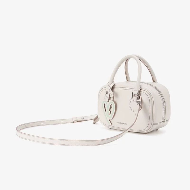 Borsa a tracolla singola in pelle bovina Song Toast, casual, borsa da bowling per donna, casual e versatile_voghion.com
