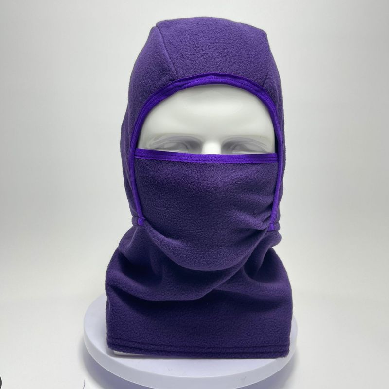 Warme Sturmhaube für Kinder im Winter – Winddichte Halsmanschette und Skimaske für Jungen und Mädchen (Schwarz, Grau, Weinrot, Rosa, Lila, Blau, Marineblau)_voghion.com