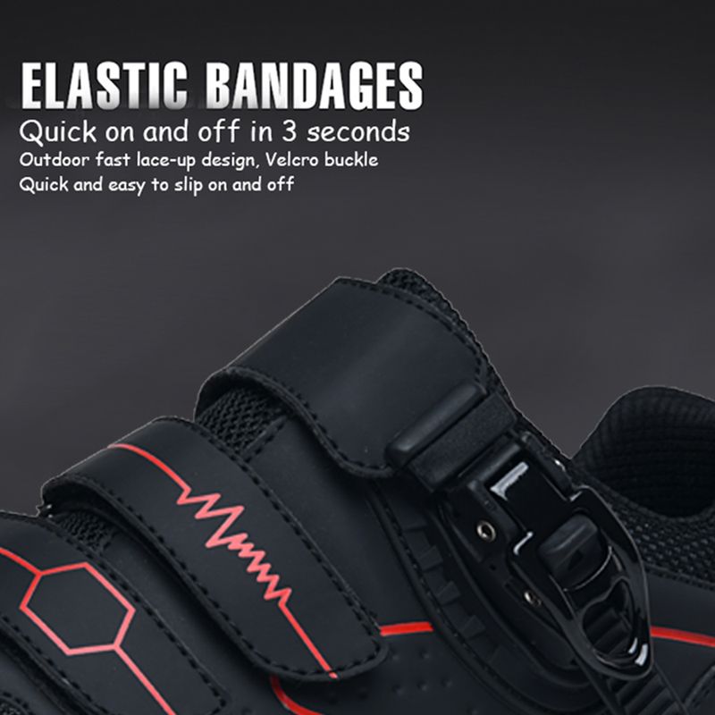 Neue Herren-Fahrradschuhe mit Stollen, Speed-Fahrradschuhe für Damen, Fahrradschuhe mit Gummisohle_voghion.com