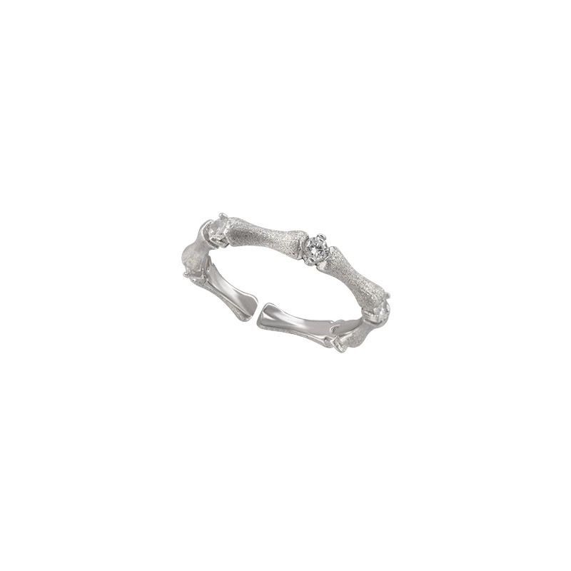 【 173 People Shipped Within 11 Hours 】 Suzyacc Kr New Zircon Bamboo Ring, Light Luxury, Niche, Exquisite And High-end,_voghion.com