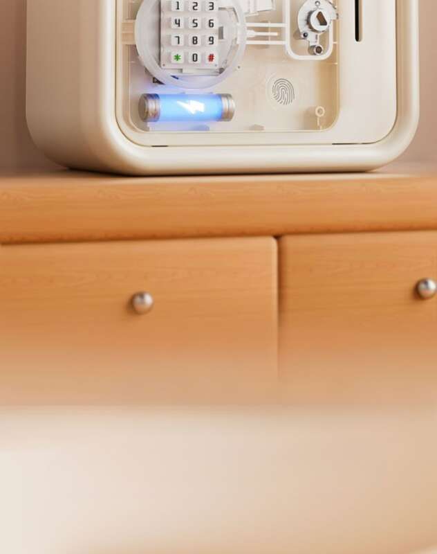 【Coleção 1006 Pessoas】 Senha de impressão digital 2025 Novo modelo para meninas, Cofrinho infantil avançado para meninos, Lata de economia_voghion.com