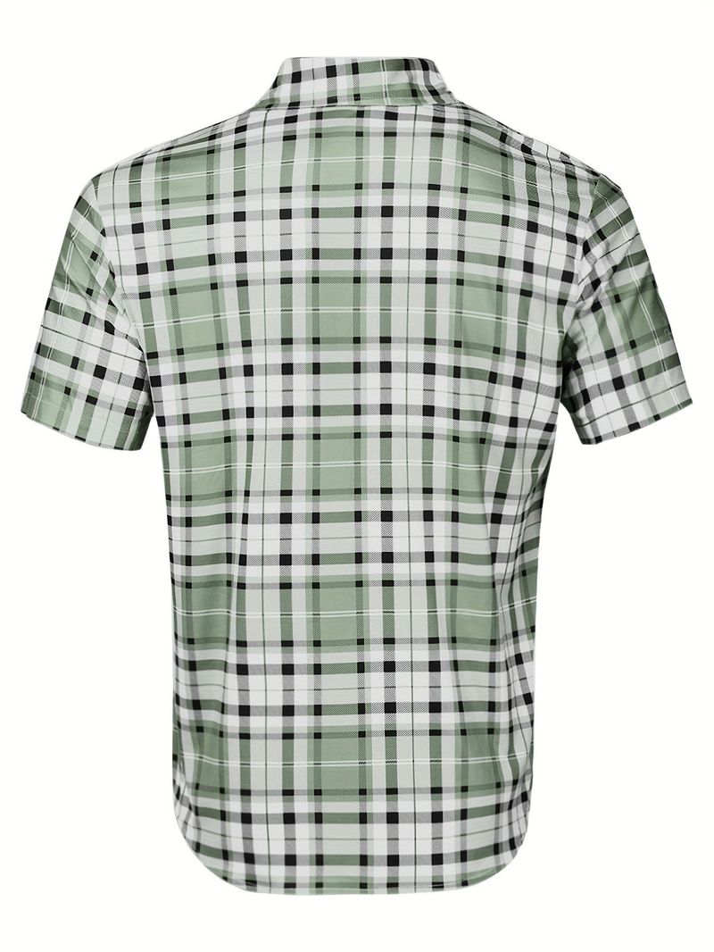 Camicie casual da uomo di New York Fashion Camicie a quadri alla moda_voghion.com