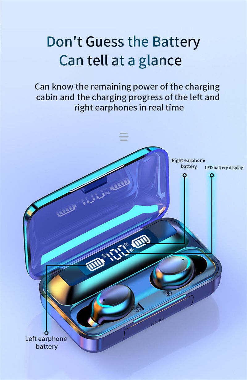 New F9-5C Bluetooth Headset Digital Display Large Power Wireless Binaural Touch Mini Lanyard Gaming Headset M10_voghion.com