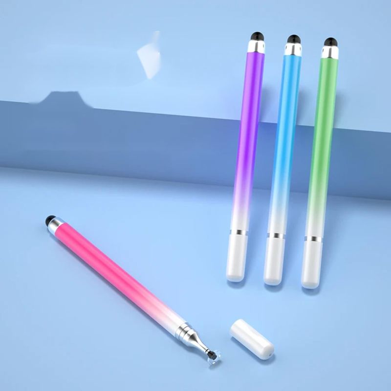 【】High Precision Silicone Tip 2-in-1 Touch For Mobile Phones Tablets, ClipArt Drawing And Handwriting Pen_voghion.com
