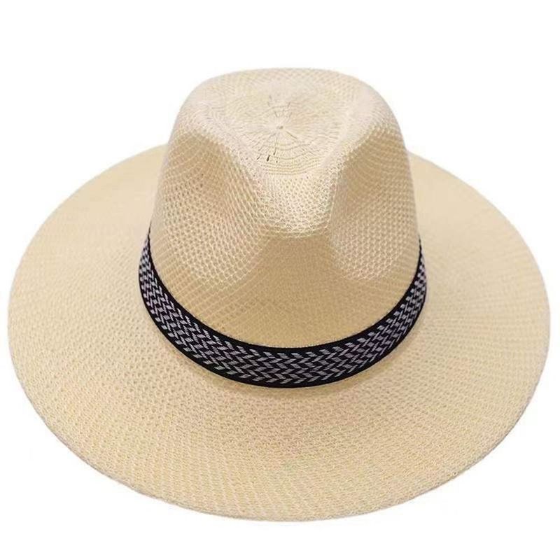 Modni muški/ženski modni prozračni šeširi za starije muškarce, krema za sunčanje, stil za plažu, muškarci, vanjski ribarski šešir, ljetne kape_voghion.com