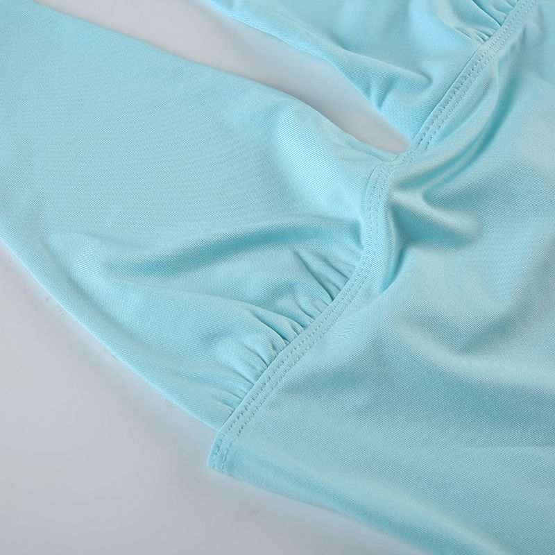 H Brand Abbigliamento da donna Stile americano Scollo a V profondo Colore unico Canotta con scollo all'americana Vita snellente Schiena scoperta con lacci_voghion.com