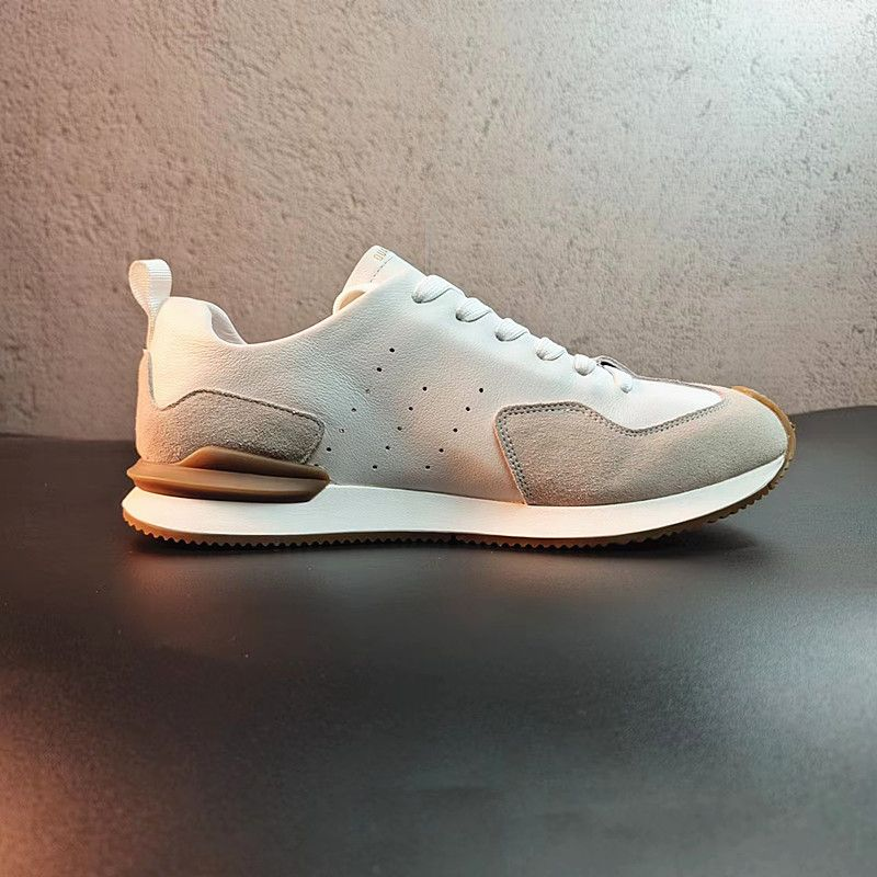 Schuhe 2022 Sommer Neue Leder Hohl Sport Casual Forrest Gump Herren Trendy All-Match Dickbesohlte Daddy_voghion.com