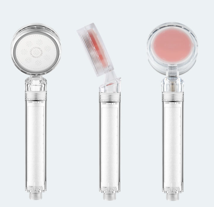 MorningRain Booster Chlorine Removal VC Fragrance Household Bath Water Filter Universal Showerhead_voghion.com