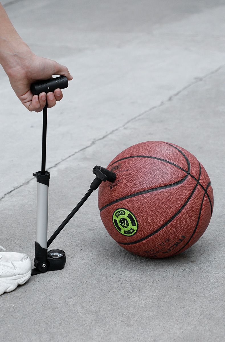 Fahrrad Tragbare Uhr Hochdruck Flip Fuß Inflator Bounce Obst Reiten Zubehör_voghion.com