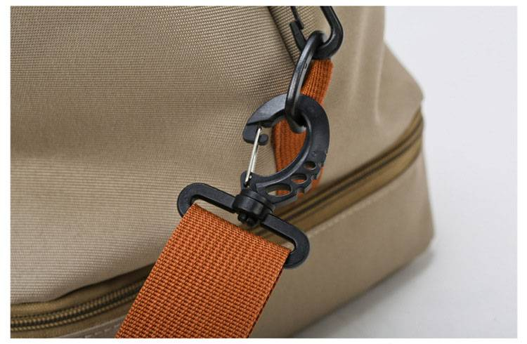 Sporttas voor dames met scheiding voor natte en droge spullen, opbergruimte voor schoenen, waterdichte reistas voor de sportschool, zwemmen, yoga en sport._voghion.com