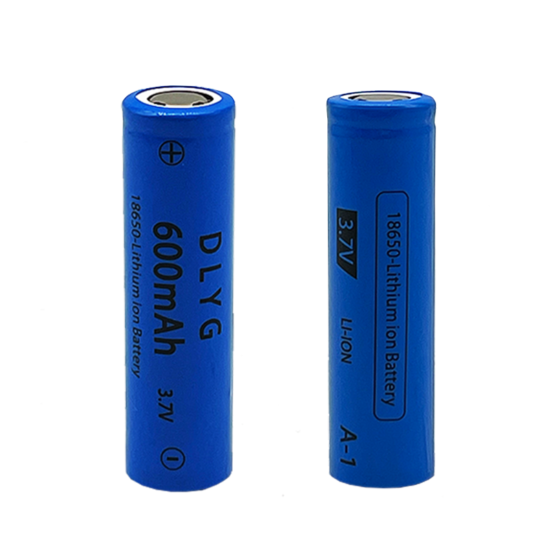 3.7V 18650 oplaadbare lithiumbatterij, originele zaklampbatterij, 600mAh, 100% gloednieuw_voghion.com