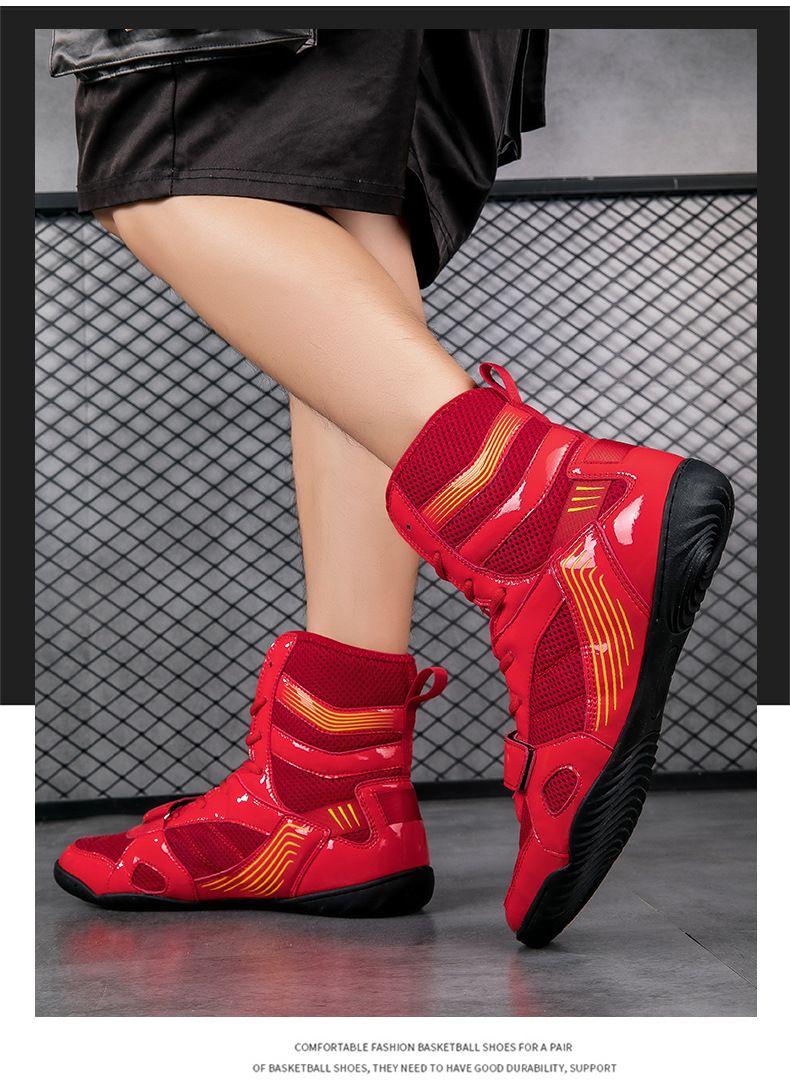 Παπούτσια πυγμαχίας, παπούτσια προπόνησης για άνδρες και γυναίκες, παπούτσια γυμναστικής, squats, σκληρά παπούτσια ράγκμπι, παπούτσια πάλης για επαγγελματικά μαχητικά παπούτσια για τάε ντο_voghion.com