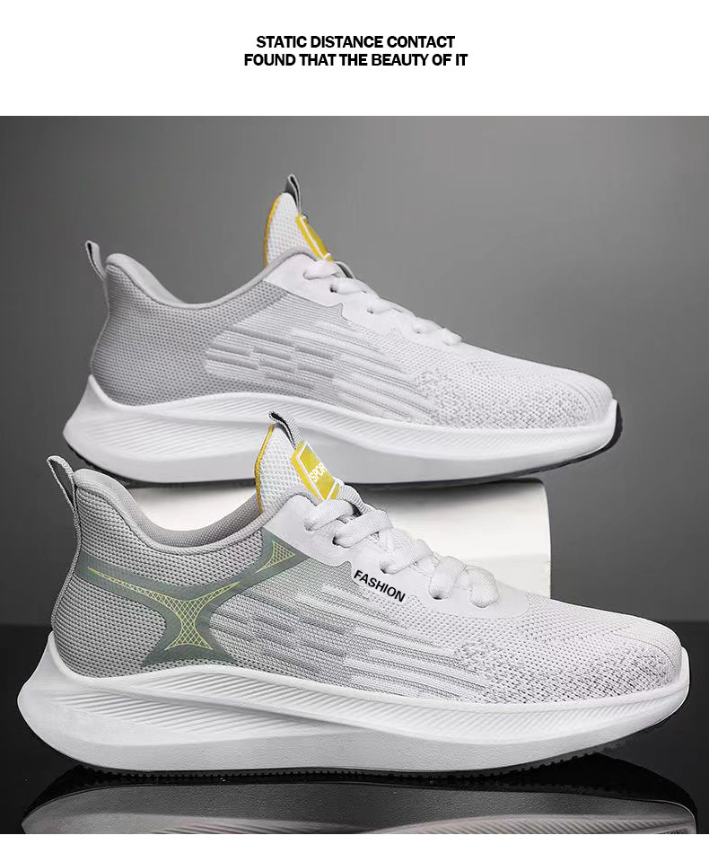 Herren-Sportschuhe 2023 Sommer neue fliegende Weberei trendige Schuhe Studenten lässige trendige Schuhe grenzüberschreitende Großhandelslaufschuhe Herrenschuhe_voghion.com