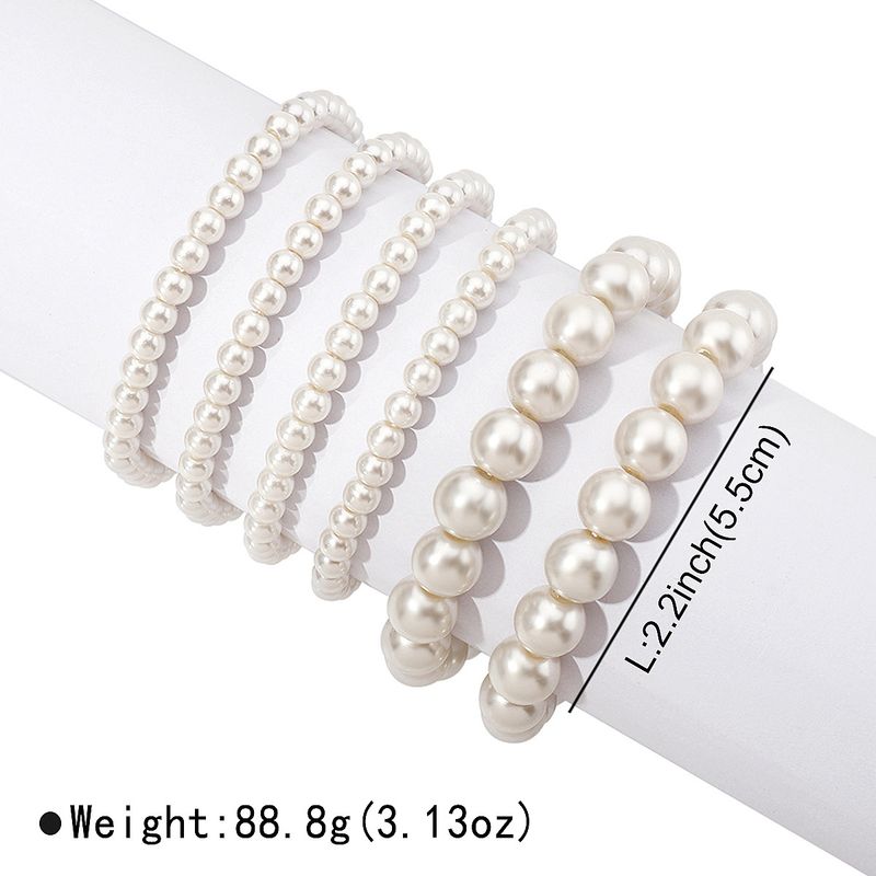 Moud Einfach High-End Bijouen Fréijoer a Summer Perlen Handgemaachte Perlenarmband Set_voghion.com