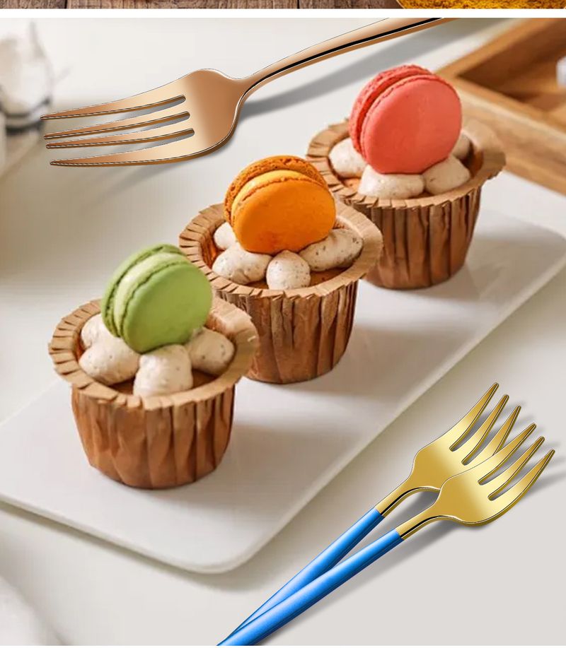 Set di posate Brilliance in acciaio inossidabile da 16/24 pezzi - Coltello, forchetta, cucchiaio, stile europeo di alta qualità, confezione regalo, acciaio 410 lucidato a specchio, posate eleganti_voghion.com