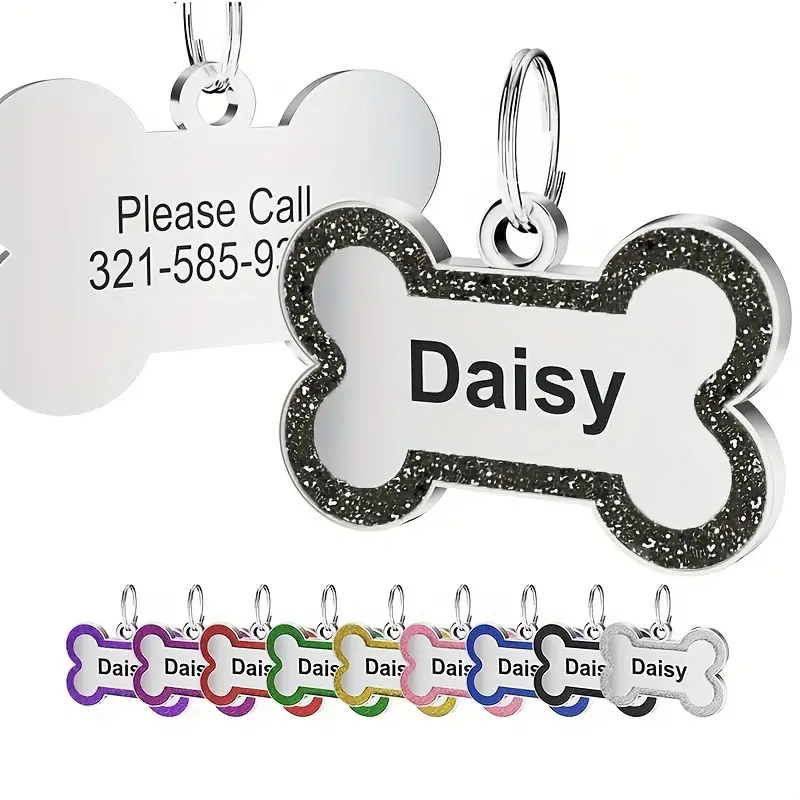 Nameplate For A Dog Made Of Zinc Alloy_voghion.com