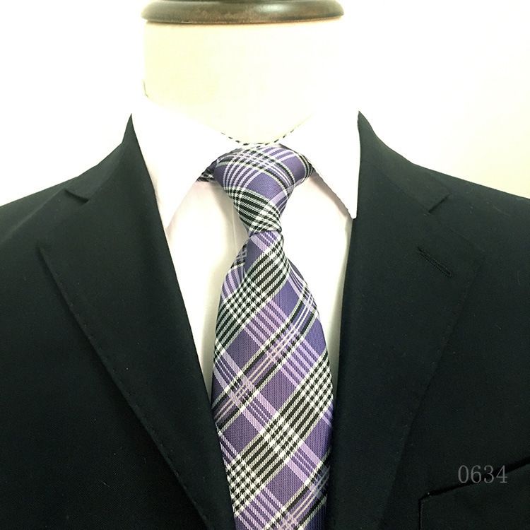 Cravatta scozzese britannica ad alta densità, camicia formale da uomo a quadri_voghion.com